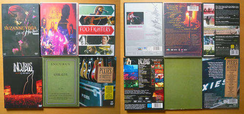 Music DVD set x6 DVDs