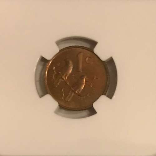 South Africa 1977 1c Cent High Grade Proof