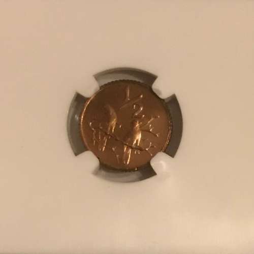 South Africa 1976 1/2c Half Cent High Grade Proof
