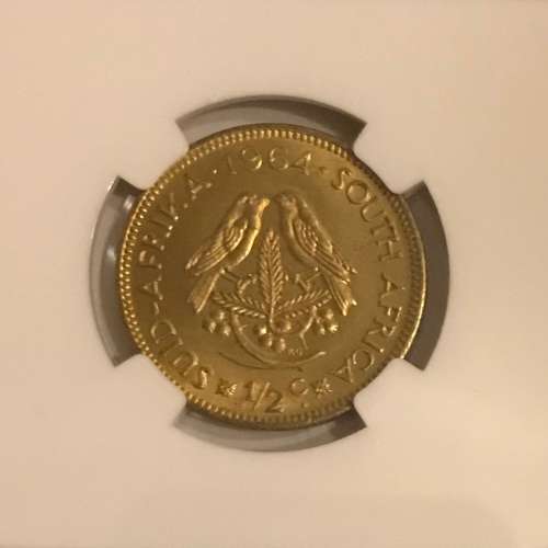 South Africa 1964 1/2c Half Cent High Grade
