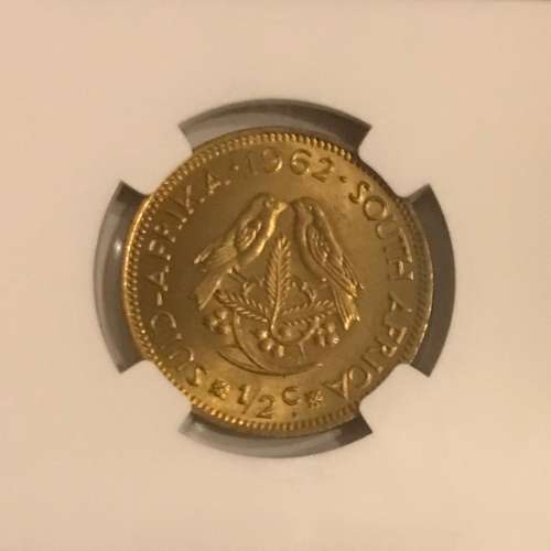 South Africa 1962 1/2c Half Cent High Grade