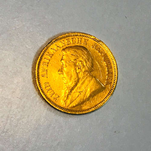 South Africa 1893 Half Pond Paul Kruger pre Boer War ZAR