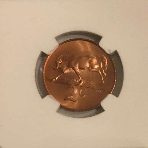 South Africa 1965 2c Two Cent High Grade Proof