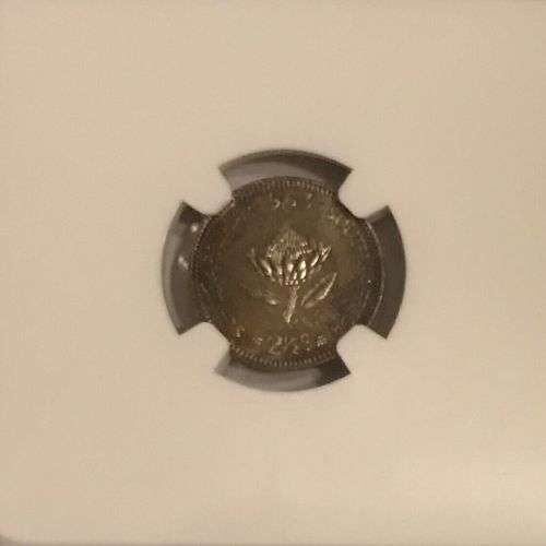 South Africa 1963 2.5c Cent High Grade Proof