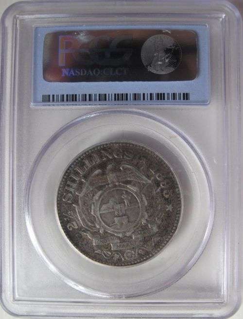 1895 2.5 Shilling Paul Kruger pre Boer War ZAR
