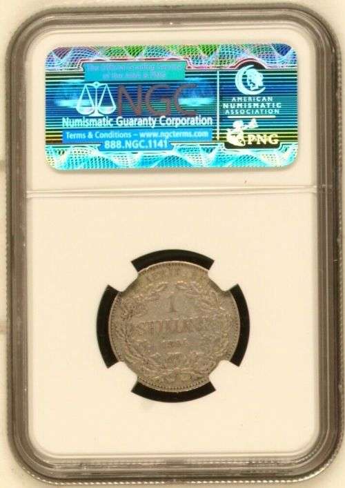 South Africa 1894 1 Shilling Paul Kruger pre Boer War ZAR