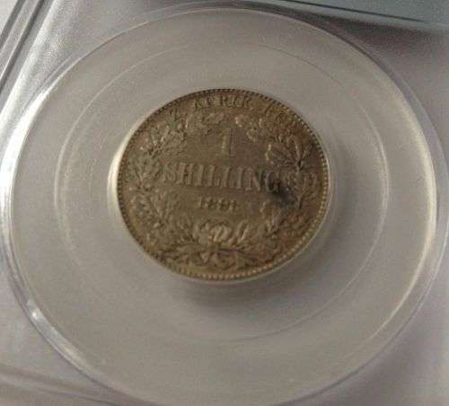 South Africa 1893 1 Shilling Paul Kruger pre Boer War ZAR