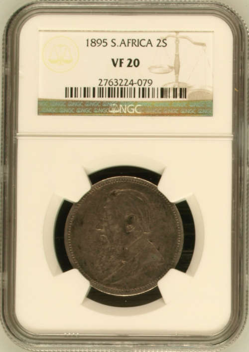 1897 2.5 Shilling Paul Kruger pre Boer War ZAR