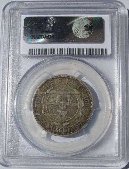 South Africa 1893 2 Shilling Paul Kruger pre Boer War ZAR