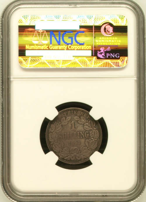 South Africa 1896 1 Shilling Paul Kruger pre Boer War ZAR