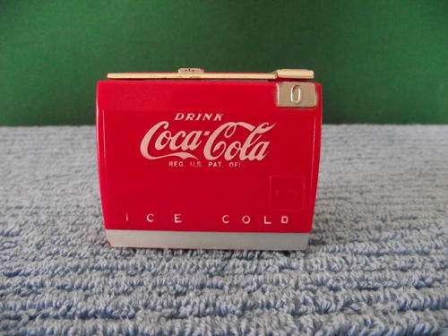 coca cola salesman sample fridge