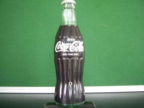 coca cola bottle shape am / fm radio