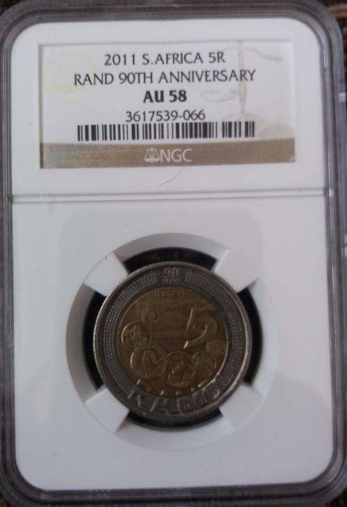 2011 SARB AU 58 NGC GRADED!!!