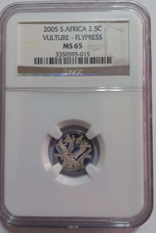 MS65 NGC GRADED 2005 VULTURE FLYPRESS,reserved for Lourensw