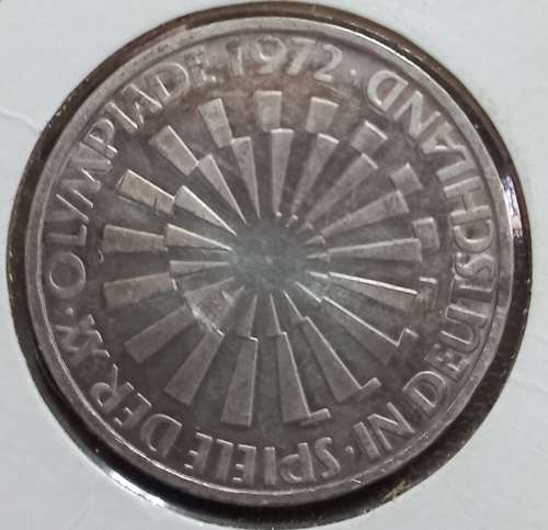 1972 SILVER GERMAN OLYMPIC COMEMRATIVE COIN...