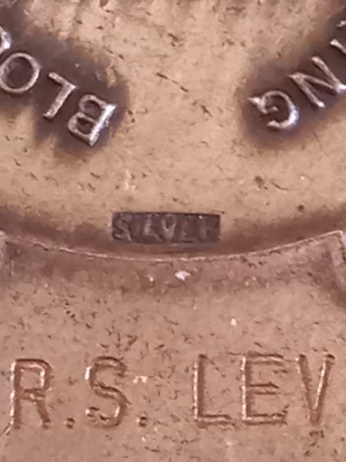 Silver William Harvey Medallion  60 grams of silver.