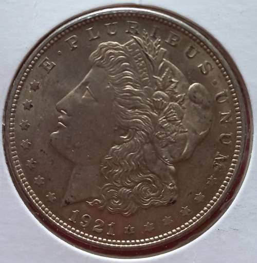 1921 SILVER MORGAN DOLLAR