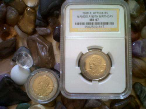 GREAT HIGH GRADE SANGS R5 2008 MS 67 &BRAND NEW ENCAPSULATED UNC R5 2008 COIN