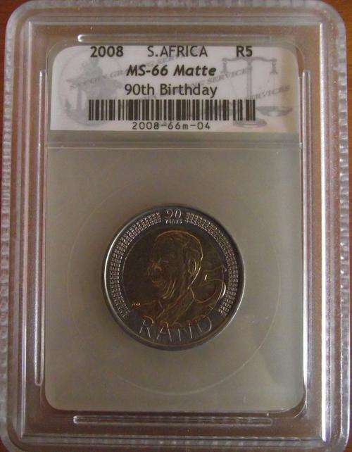 RARE MS 66 MATTE SACGS GRADED COIN!!!