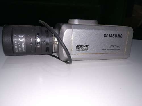 Samsung SDC-415 Day/Night Analogue CCTV Camera with Tamron 5.0-50mm Lens