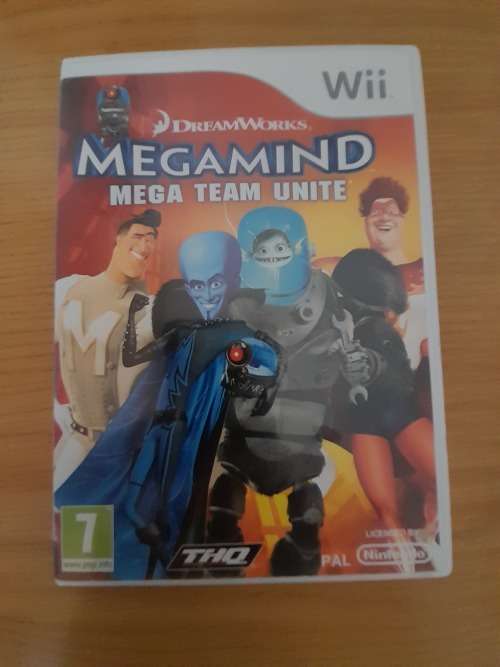 Megamind: Mega Team Unite WII NINTENDO GAME