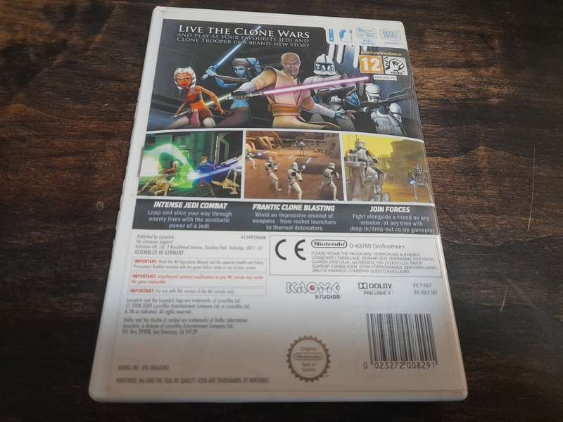 Star Wars The Clone Wars Republic Heroes WII NINTENDO GAME