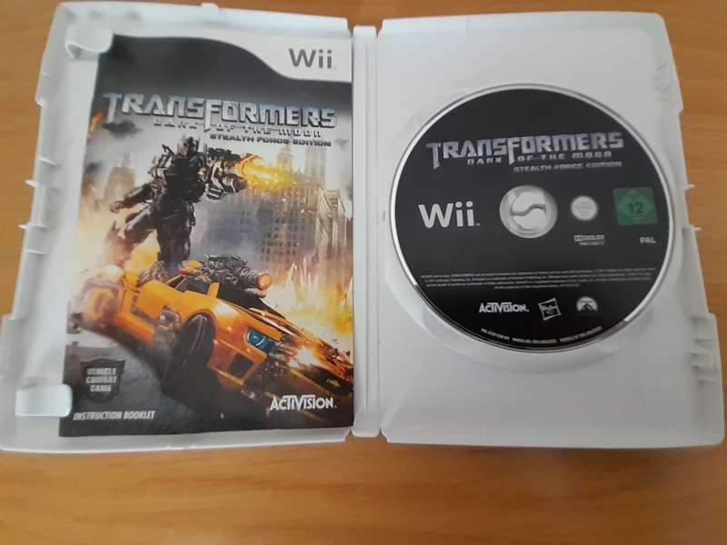 Transformers Dark of the Moon Stealth Force Edition WII NINTENDO GAME