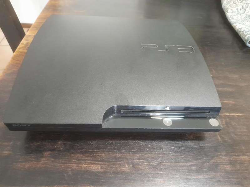 PS3 CONSOLE BLACK SLIM 120 GB + POWER CABLE