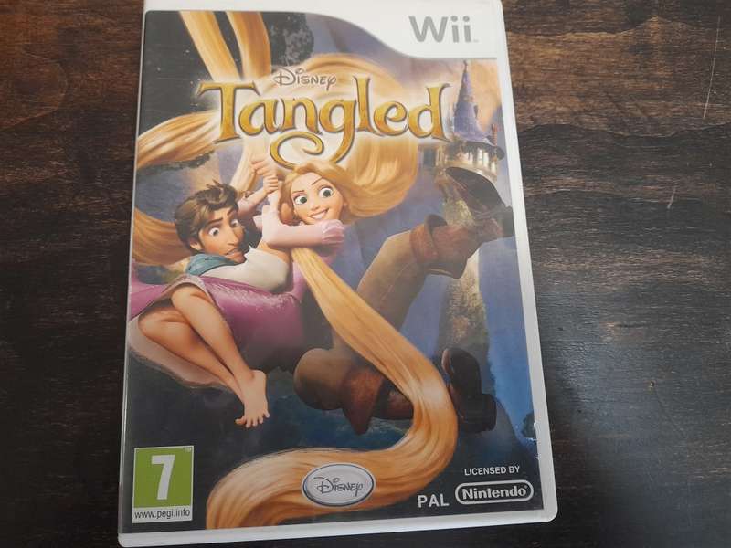 TANGLED DISNEY'S ADVENTURE WII NINTENDO GAME