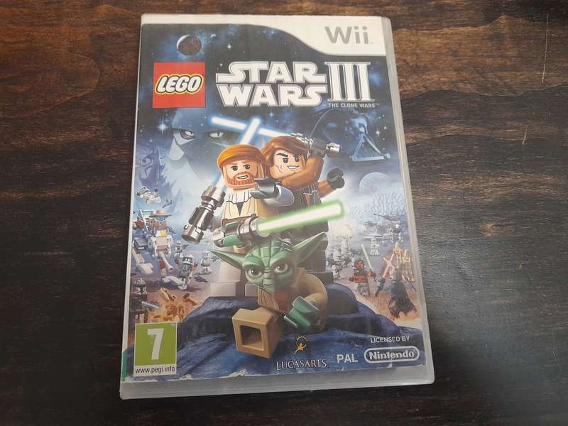 LEGO Star Wars III The Clone Wars WII NINTENDO