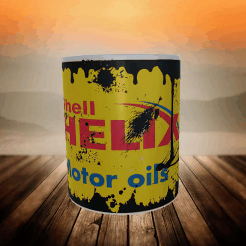 Vintage Oil Can Coffee Mugs