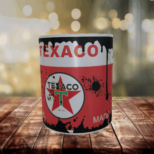 Vintage Oil Can Coffee Mugs
