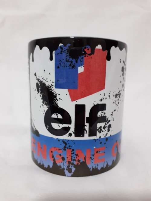 Vintage Oil Can Coffee Mugs set 2