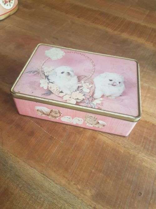 Old Vintage Baker's Tins