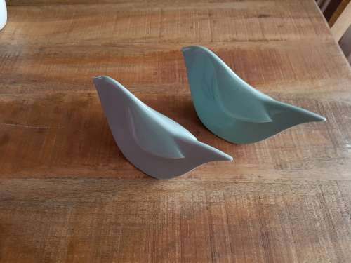 2 Small Ornamental Birds