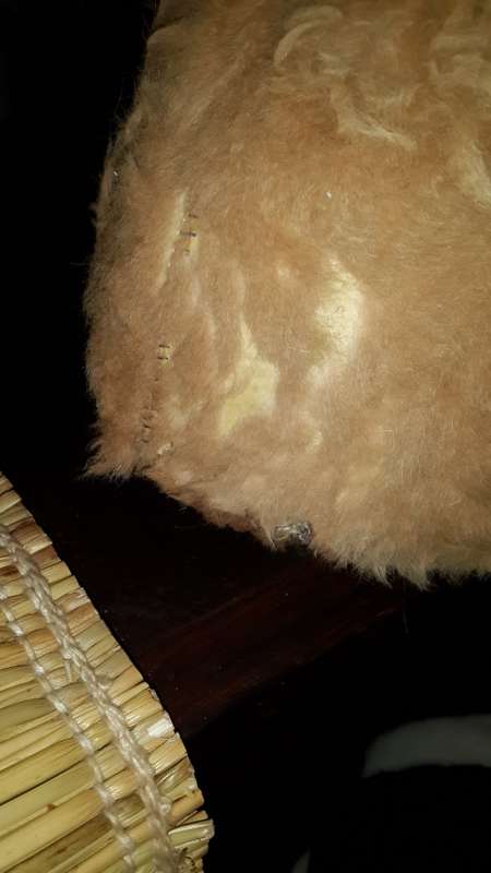 1960 Kuala Mom and Her Baby with Real Fur and Leather