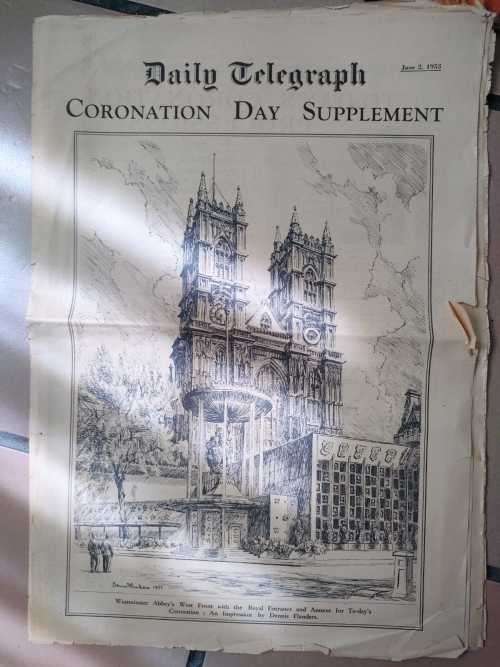 *** RARE *** 2 June 1953 The Coronation of Elizabeth II as Queen of the United Kingdom & Others