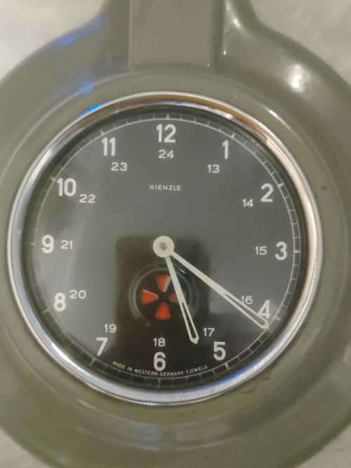 Kienzle Military Original Tachograph Clock German Luftwaffe | Working |