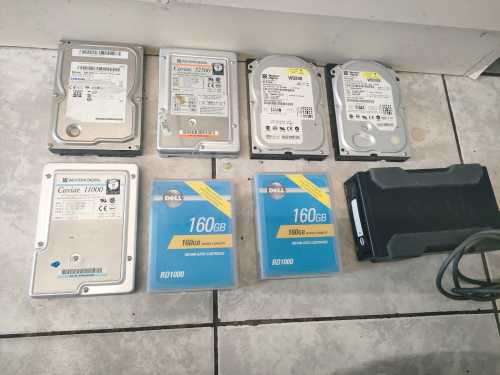 PC HDDs + External