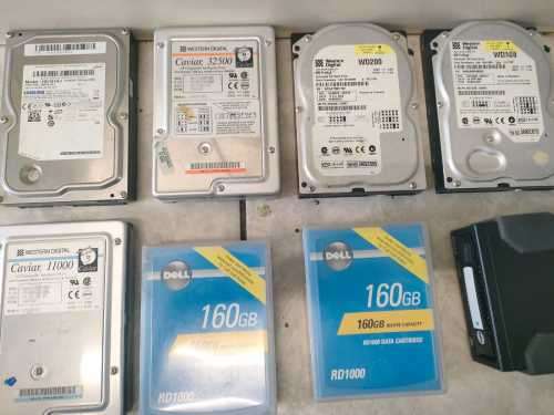 PC HDDs + External