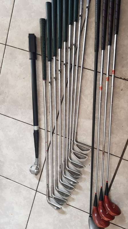 *** WOW *** Golf Kit With 13 Clubs incl a Callaway Big Bertha (WAR BIRD)