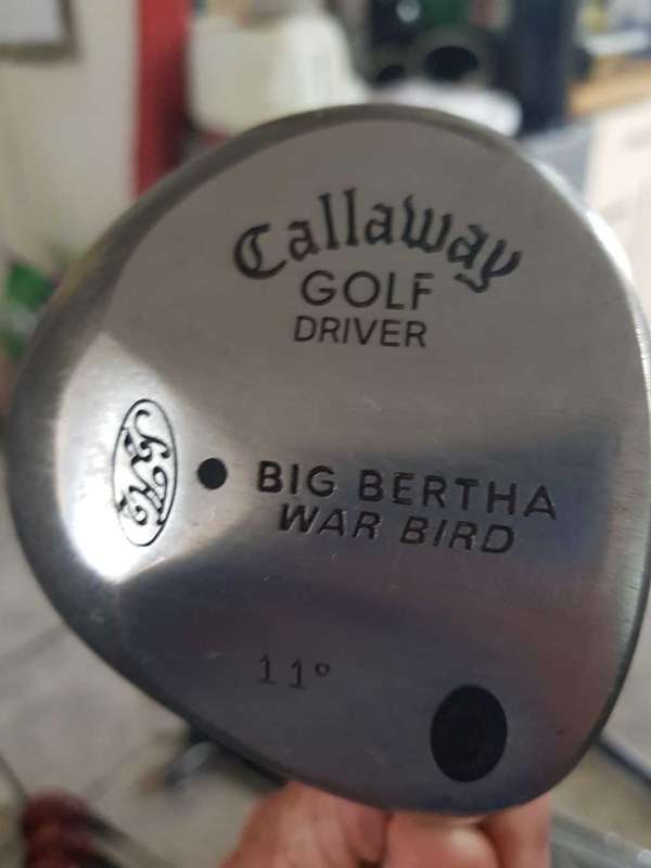 *** WOW *** Golf Kit With 13 Clubs incl a Callaway Big Bertha (WAR BIRD)