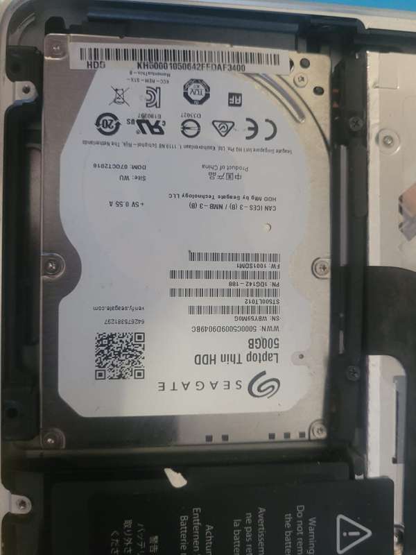 MacBook Pro | i5 2.5 GHz | 13` Mid-2012 | 4GB RAM | 500GB HDD & Charger | Liquid Damaged