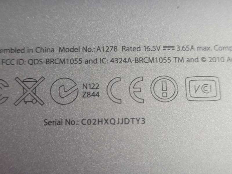 MacBook Pro | i5 2.5 GHz | 13` Mid-2012 | 4GB RAM | 500GB HDD & Charger | Liquid Damaged
