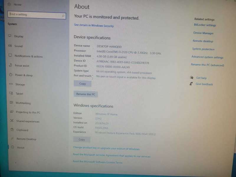 Desktop Tower i3 | 4 GB RAM | 500 GB HDD