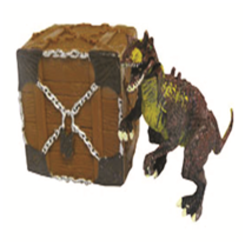 Calling on all treasure hunters! Find a dinosaur inside each crate.