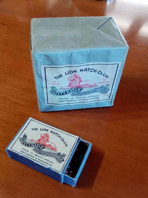 Vintage Lion Matches