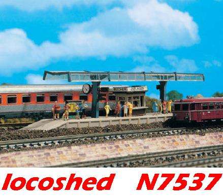 N gauge NEW kit Station Platform 190mm x 25mm N7537 Vollmer