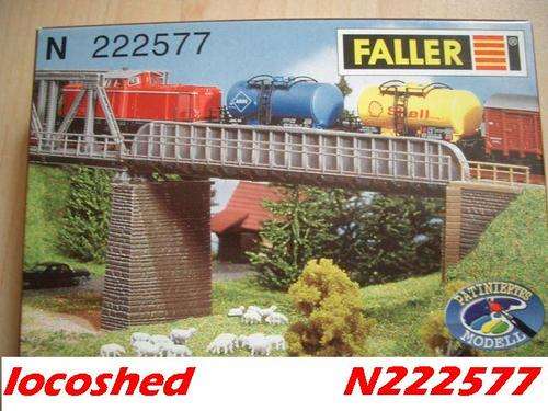 N gauge NEW kit pair of VIADUCT PIERS 100mm high N222577 Faller