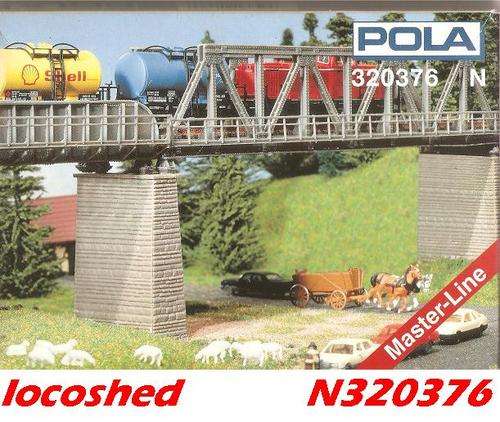 N gauge NEW kit 4 Bridge Piers 100mm high x 40 mm wide N320376 POLA